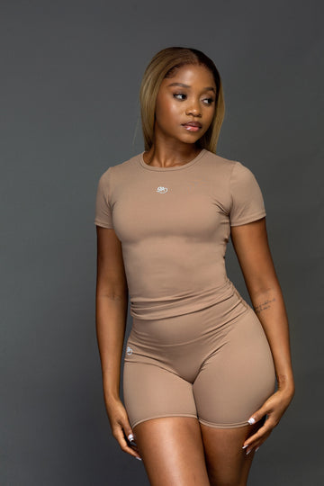 Basic full length Tees (Tan)