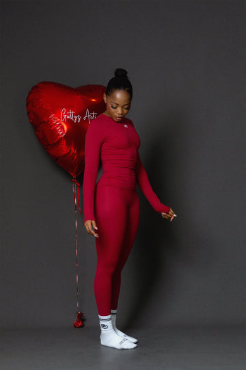 BASIC leggings (cherry)