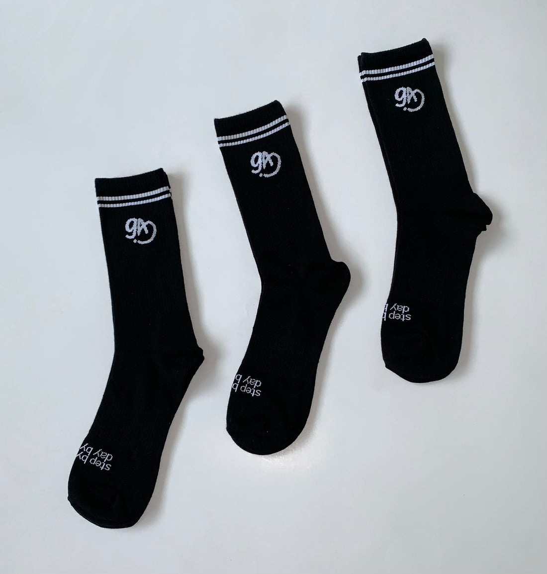 Unisexhalf crew socks (black)